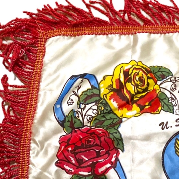 Vintage Keesler Air Force Base Mississippi Mother And Dad Pillow Case Sham - Picture 3 of 16